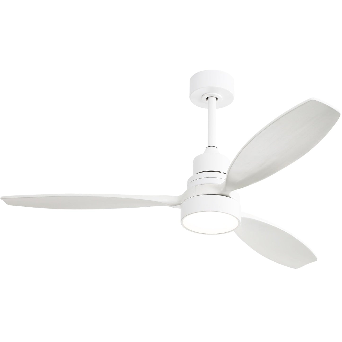 Sofucor 52 Indoor Wood Ceiling Fan Light with Remote, Integrated Light Optional