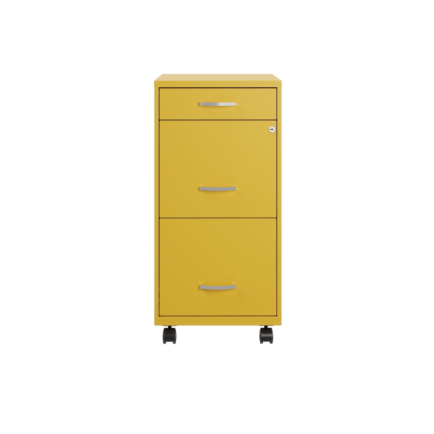Space Solutions 18 Deep 3 Drawer Metal File Cabinet