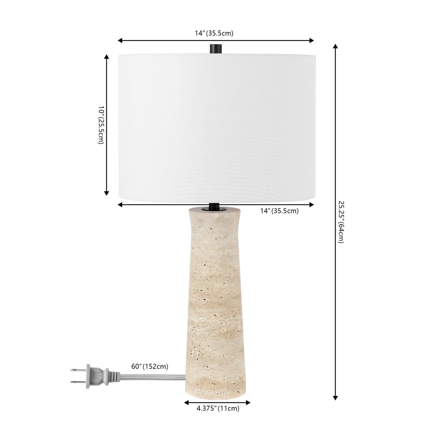 Alana 25.25 Inch Table Lamp | Safavieh – TBL4572