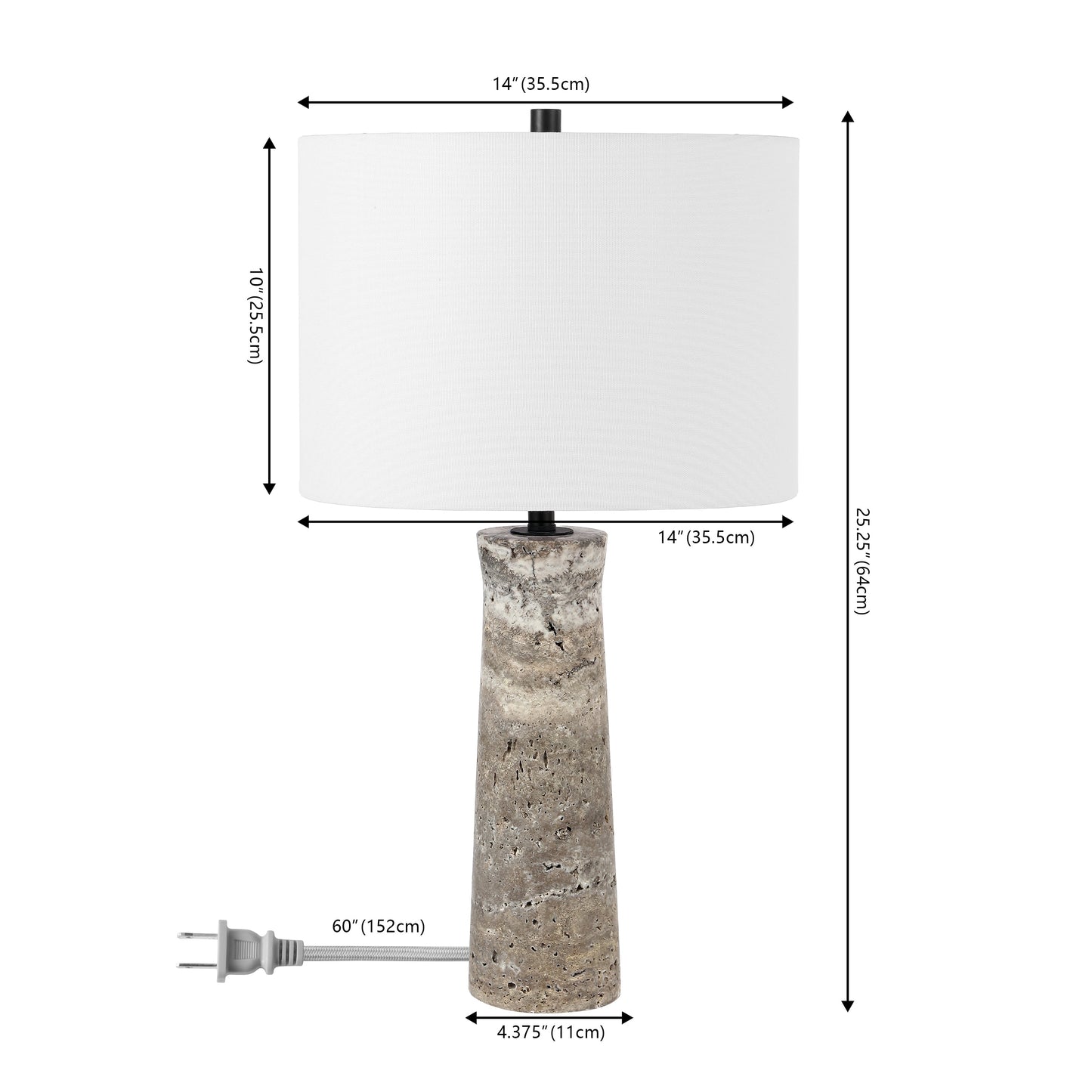 Alana 25.25 Inch Table Lamp | Safavieh – TBL4572
