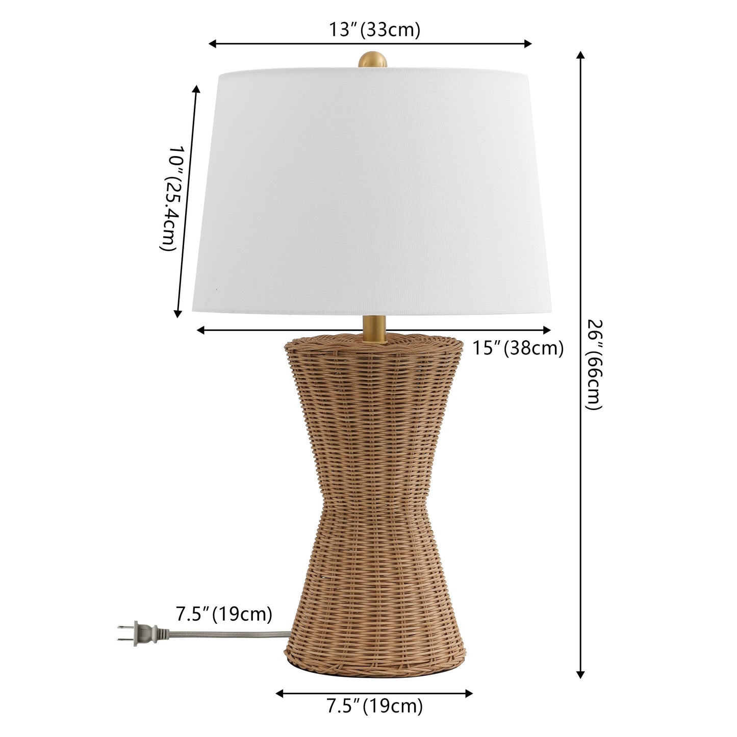 Aitana 26 Inch Table Lamp | Safavieh – TBL4582