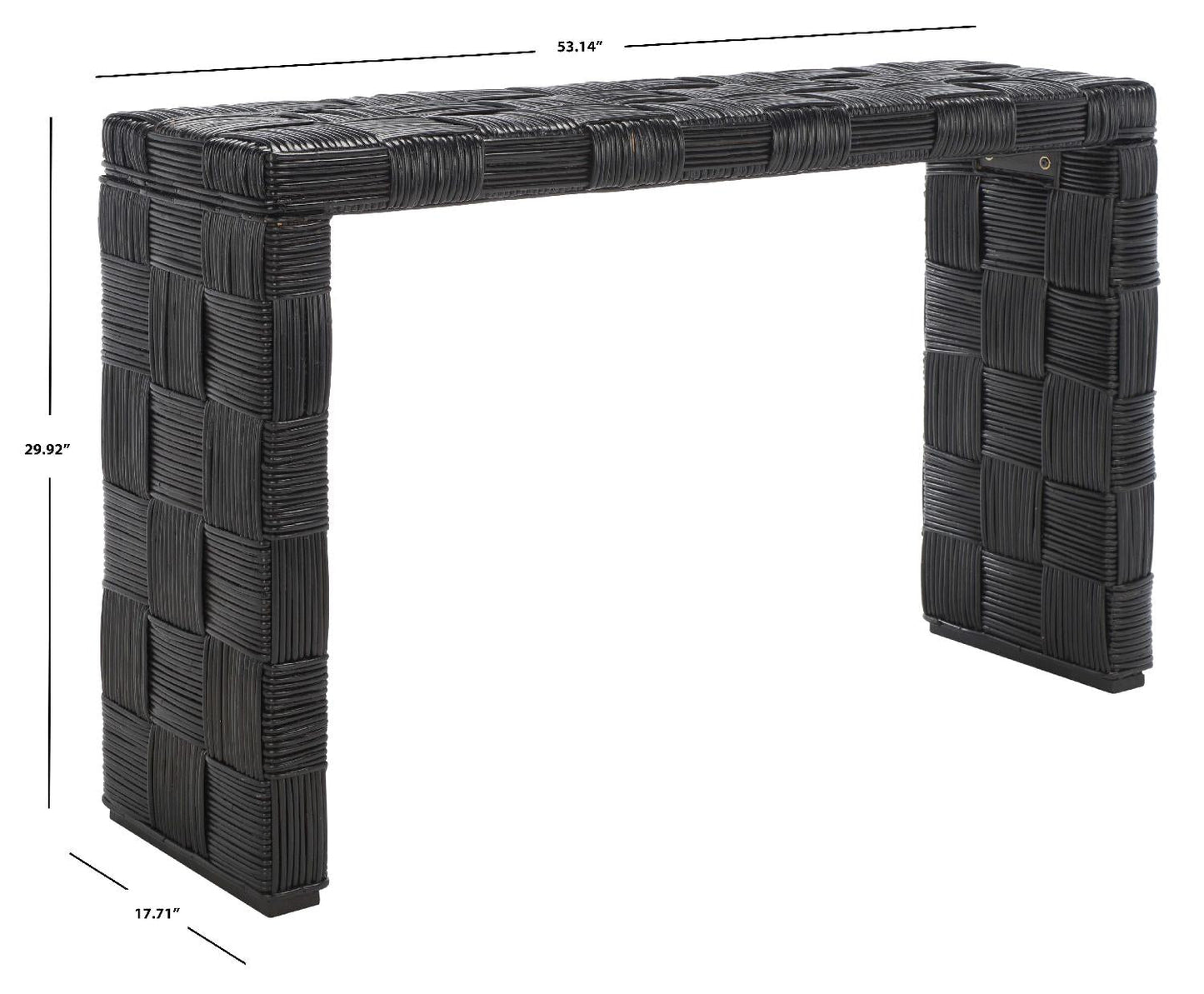 Adkin Rattan Console | Safavieh - WIK6502