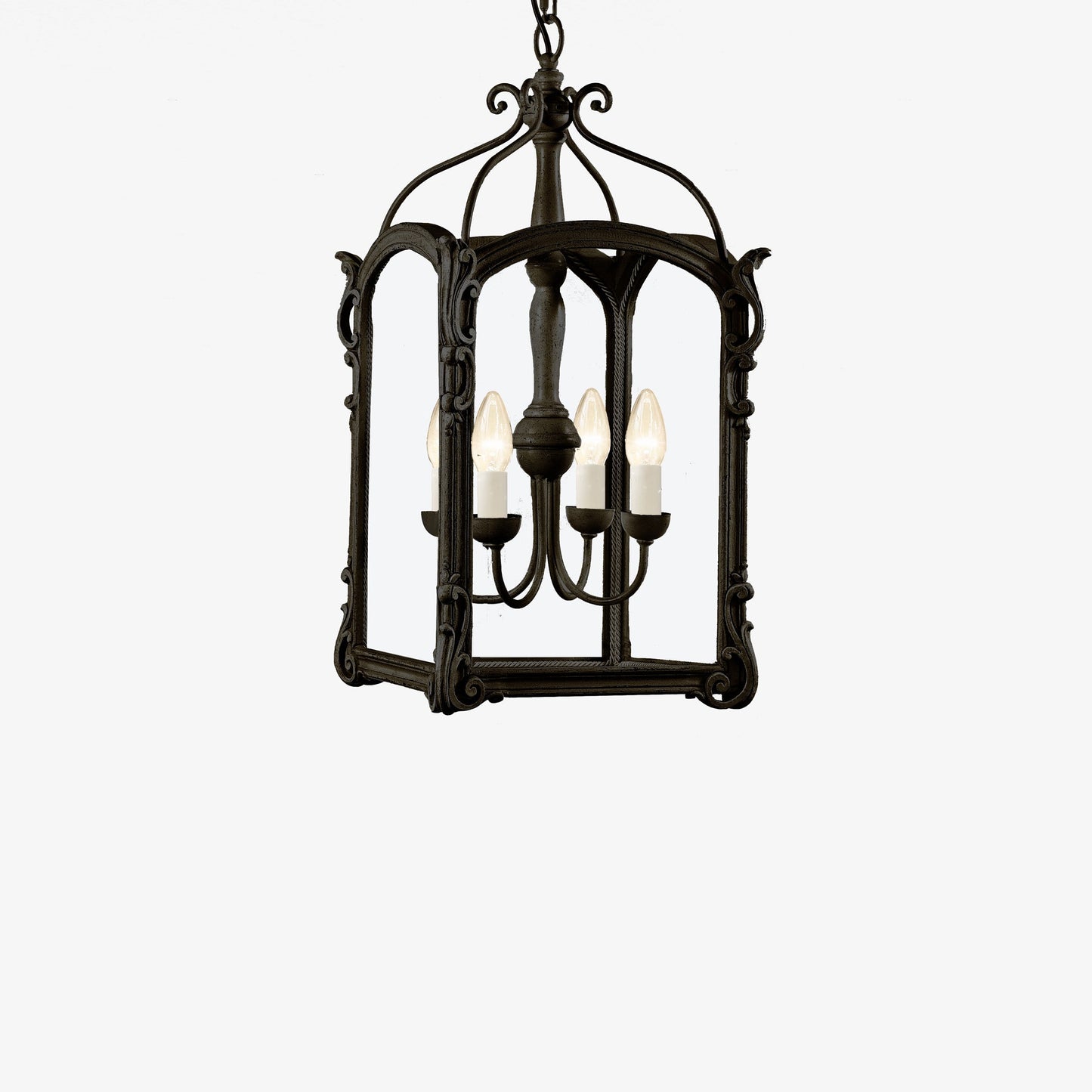 ADELINA Black Lantern | Decorative Crafts - VNN8-BA25