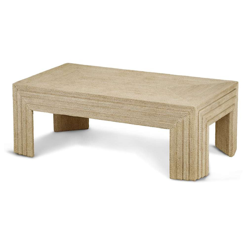Abaca Cocktail Table | Maitland Smith - 89-0602