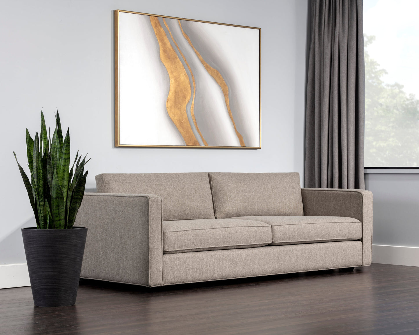 Adrian Sofa - Liv Wicker | Sunpan Furniture - 106707