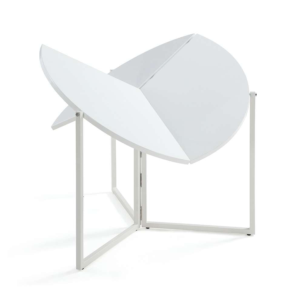 43 Round Foldaway Dining Table | Modern Motion - 8389-DT-FLD-WHT
