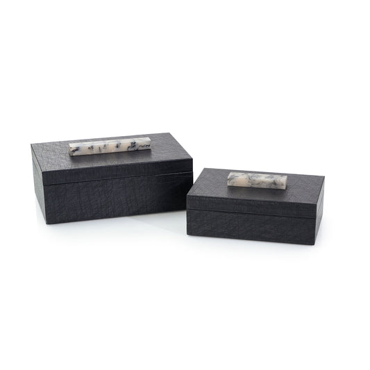 A Set of Two Midnight Boxes | John-Richard - JRA-14534S2