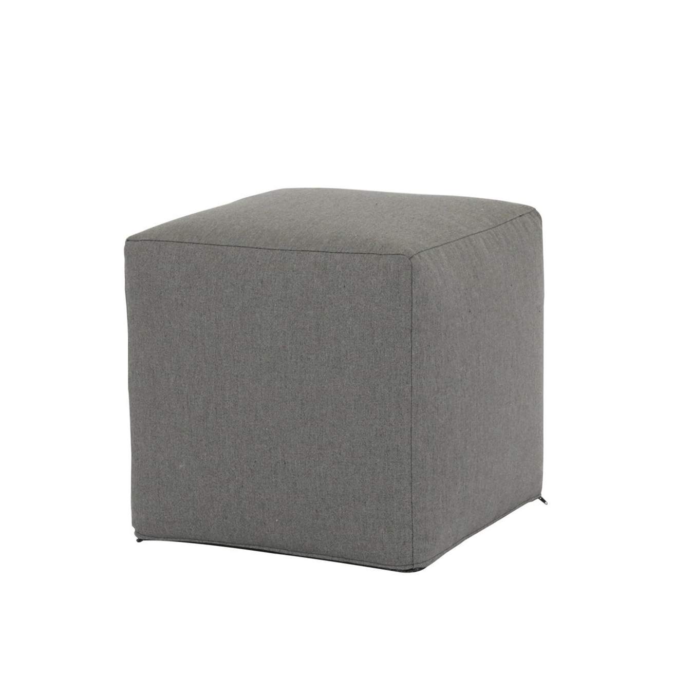 18Pouf Cube in Heritage Granite | Sunset West - SWPouf18C-CSH