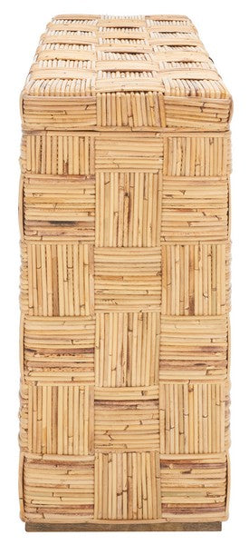 Adkin Rattan Console | Safavieh - WIK6502