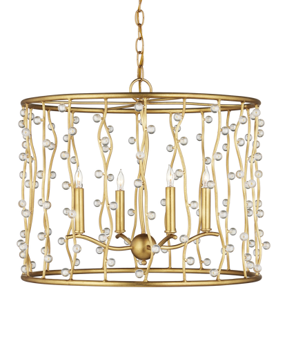 Adagio Chandelier - Gold | Currey & Co - 9000-1239