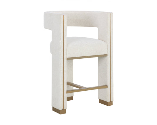 Adamina Counter Stool - Rhea Light Barley | Sunpan Furniture - 111827