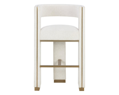 Adamina Barstool - Rhea Light Barley | Sunpan Furniture - 111668