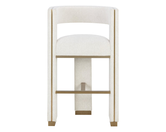 Adamina Barstool - Rhea Light Barley | Sunpan Furniture - 111668