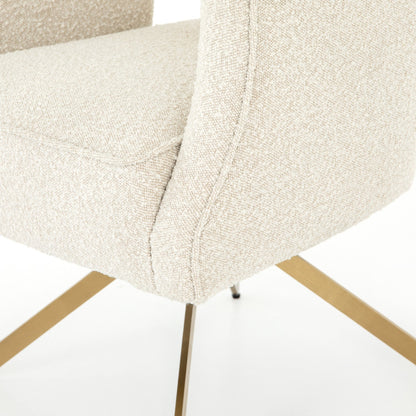 Adara Desk Chair - Knoll Natural | Four Hands - 109252-006