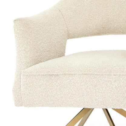 Adara Desk Chair - Knoll Natural | Four Hands - 109252-006