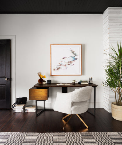 Adara Desk Chair - Knoll Natural | Four Hands - 109252-006