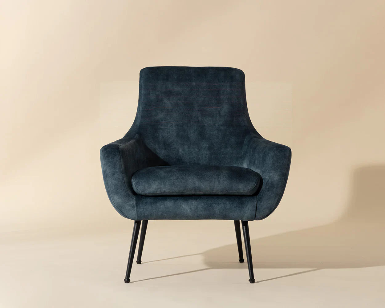 Aletta Lounge Chair - Nono Petrol | Sunpan Furniture - 111899