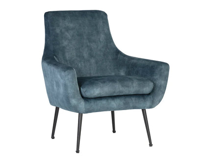 Aletta Lounge Chair - Nono Petrol | Sunpan Furniture - 111899