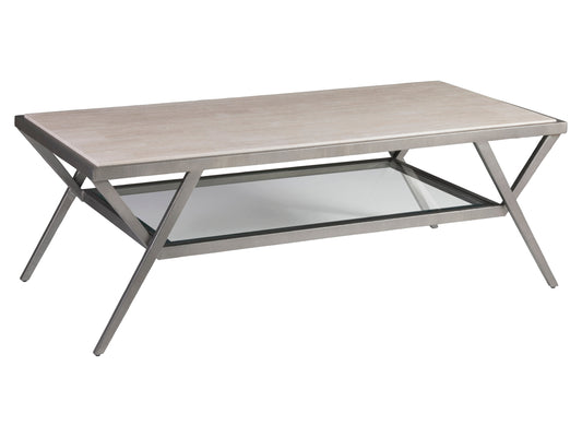 Adamo Silver Gray Cocktail Table | Artistica Home - 2273-945