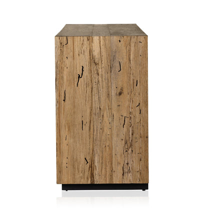 Abaso Sideboard - Rustic Wormwood Oak | Four Hands - 229169-002