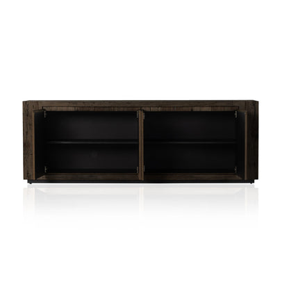 Abaso Sideboard - Ebony Rustic Wormwood Oak | Four Hands - 229169-003