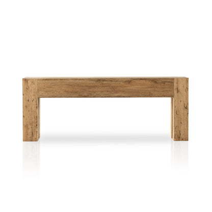 Abaso Console Table - Rustic Ash Oyster | Four Hands - 229656-002