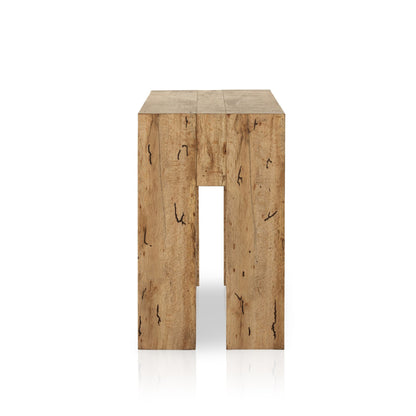 Abaso Console Table - Rustic Ash Oyster | Four Hands - 229656-002