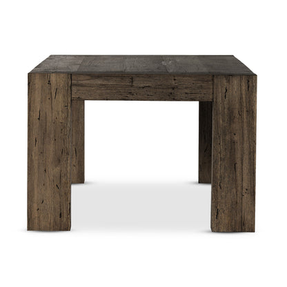 Abaso Dining Table 108 - Ebony Rustic Wormwood Oak | Four Hands - 233931-002