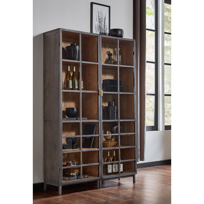 A Gem Of A Handle Display Cabinet Right | Sarreid Ltd - 40661R