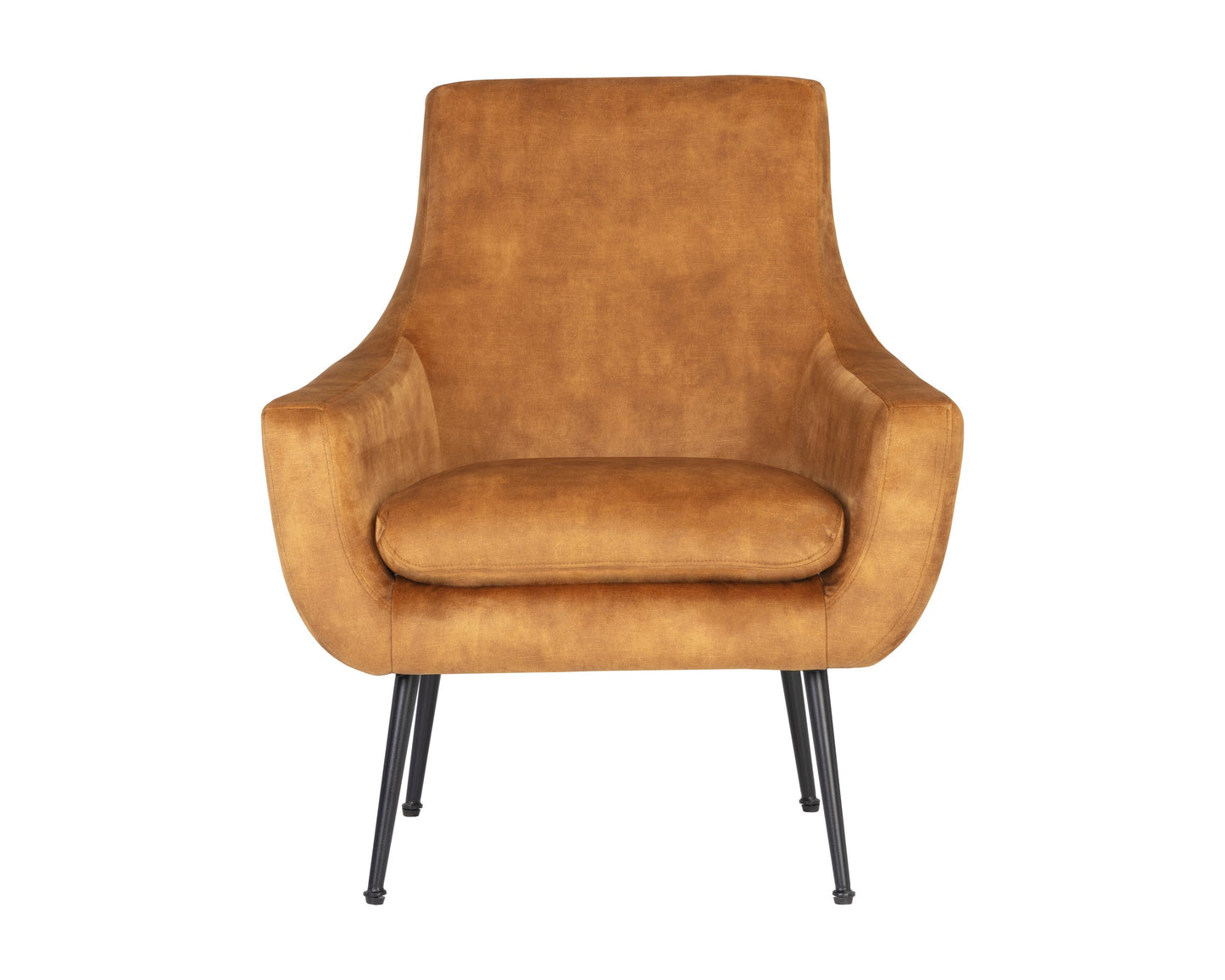 Aletta Lounge Chair - Nono Tapenade Gold | Sunpan Furniture - 107756