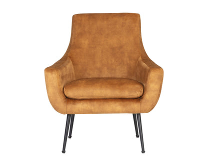 Aletta Lounge Chair - Nono Tapenade Gold | Sunpan Furniture - 107756