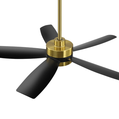 Breezary 65/52/42 5-Blade LED Ceiling Fan with Light Kit and Remote