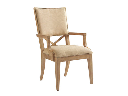 Alderman Upholstered Arm Chair | Tommy Bahama Home - 566-881-01