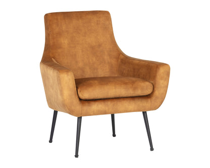 Aletta Lounge Chair - Nono Tapenade Gold | Sunpan Furniture - 107756