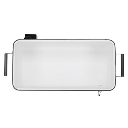 80QT Iron Spray Cooler with Shelf