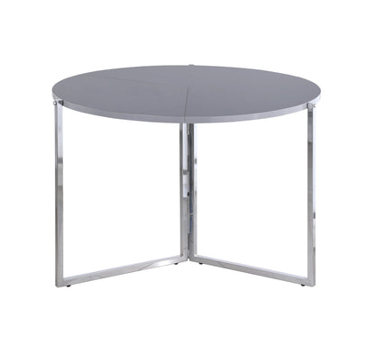 43 Round Foldaway Dining Table | Modern Motion - 8389-DT-FLD-GRY
