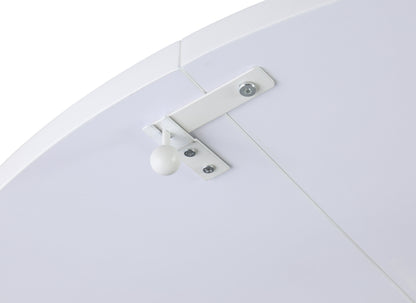 43 Round Foldaway Dining Table | Modern Motion - 8389-DT-FLD-WHT