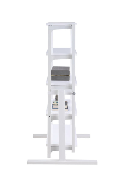 32 Convertible Bookshelf and Dining Table | Modern Motion - 8473-DT-WHT