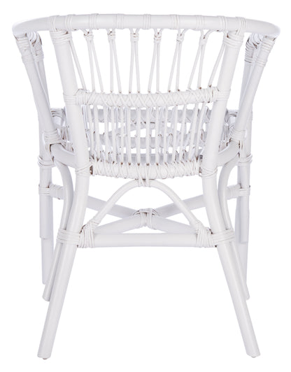 Adriana Rattan Accent Chair (Set of 2) | Safavieh - ACH6505