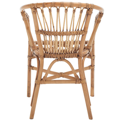 Adriana Rattan Accent Chair (Set of 2) | Safavieh - ACH6505
