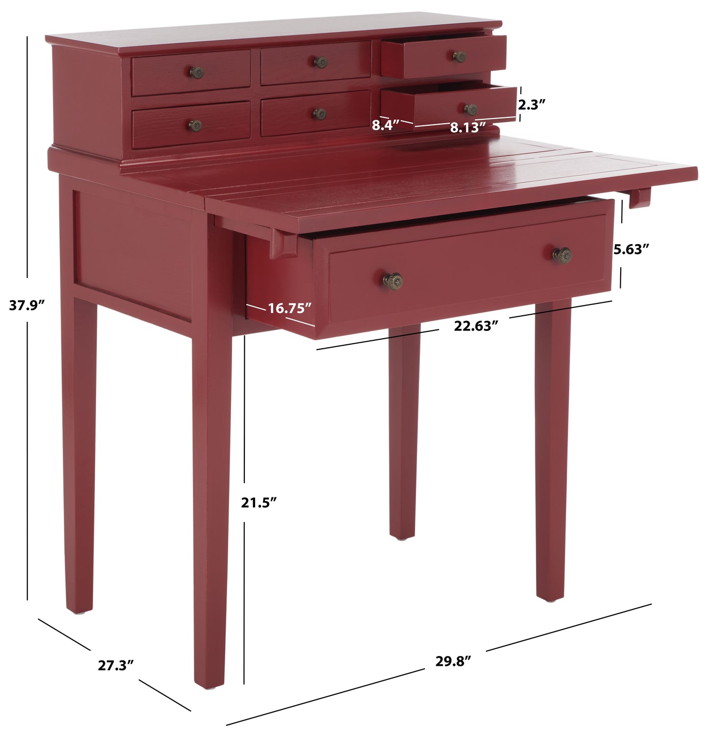 Abigail Desk | Safavieh - AMH6520