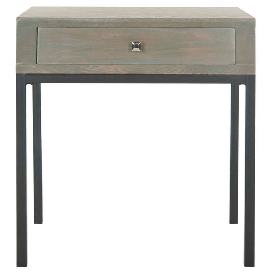 Adena End Table With Storage Drawer | Safavieh - AMH6612