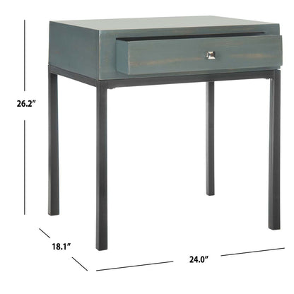 Adena End Table With Storage Drawer | Safavieh - AMH6612