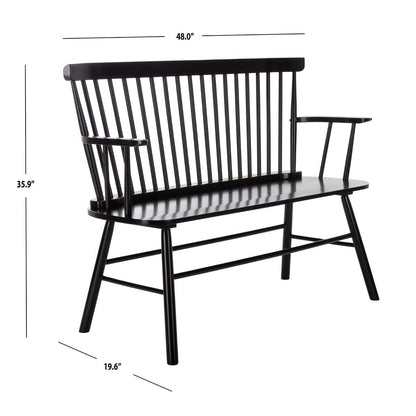 Addison Spindleback Settee | Safavieh - AMH8513