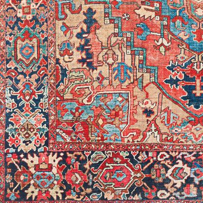 Livabliss Adenia Vintage Medallion Printed Area Rug