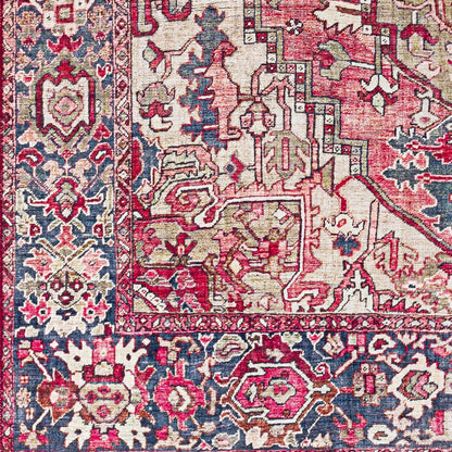 Livabliss Adenia Vintage Medallion Printed Area Rug