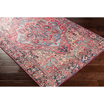 Livabliss Adenia Vintage Medallion Printed Area Rug