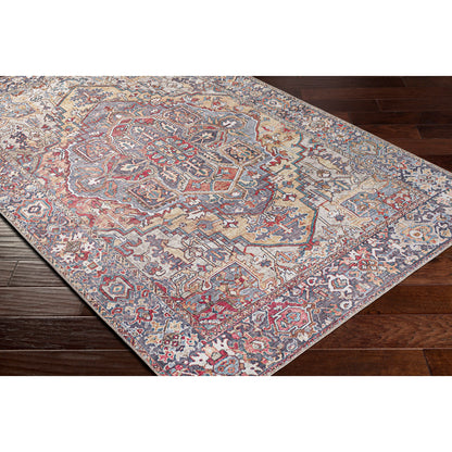 Livabliss Adenia Vintage Medallion Printed Area Rug
