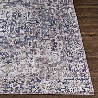 Livabliss Adenia Vintage Medallion Printed Area Rug