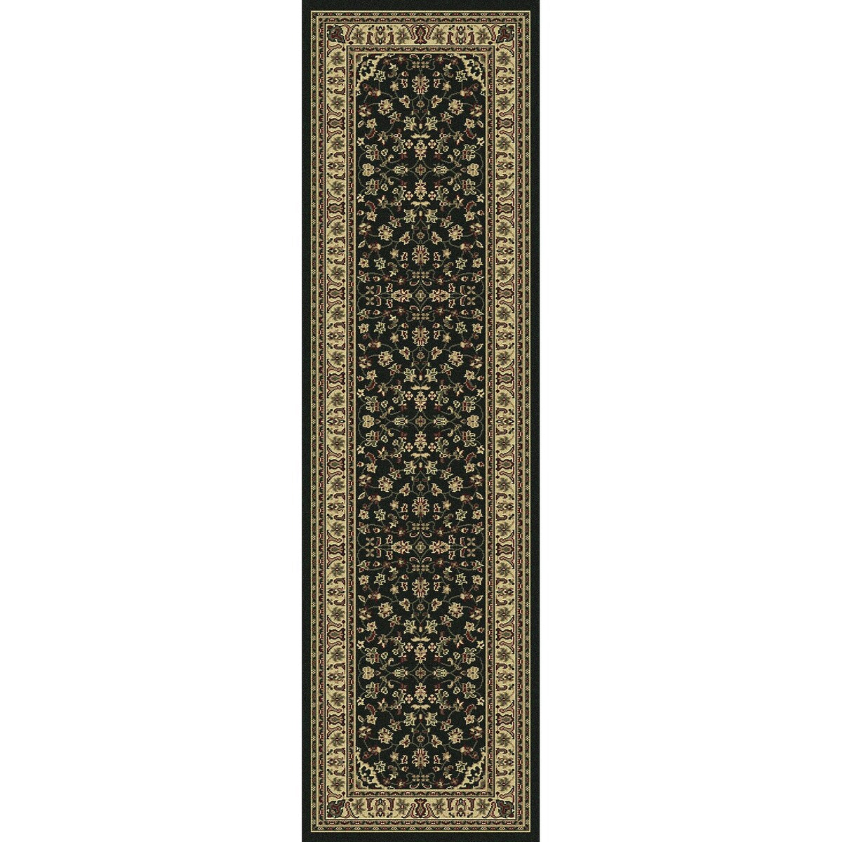 Admire Home Living Caroline Traditional Floral Sarouk Pattern Area Rug